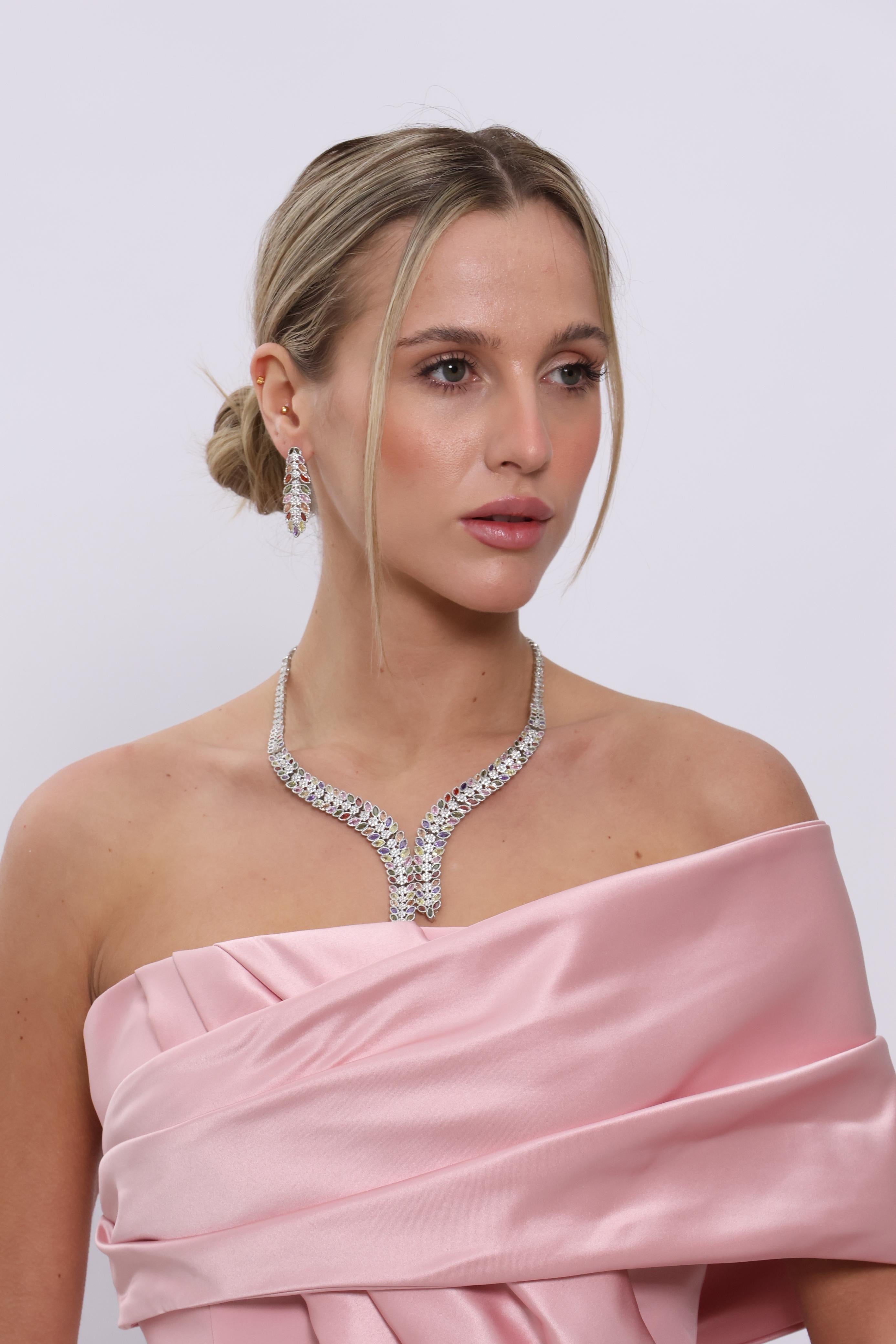 Blush Satin One-Shoulder Draped Gown