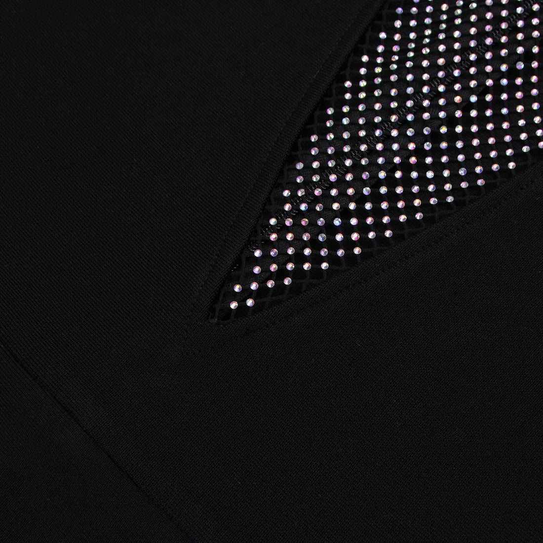 Mesh Bandage Mini Dress