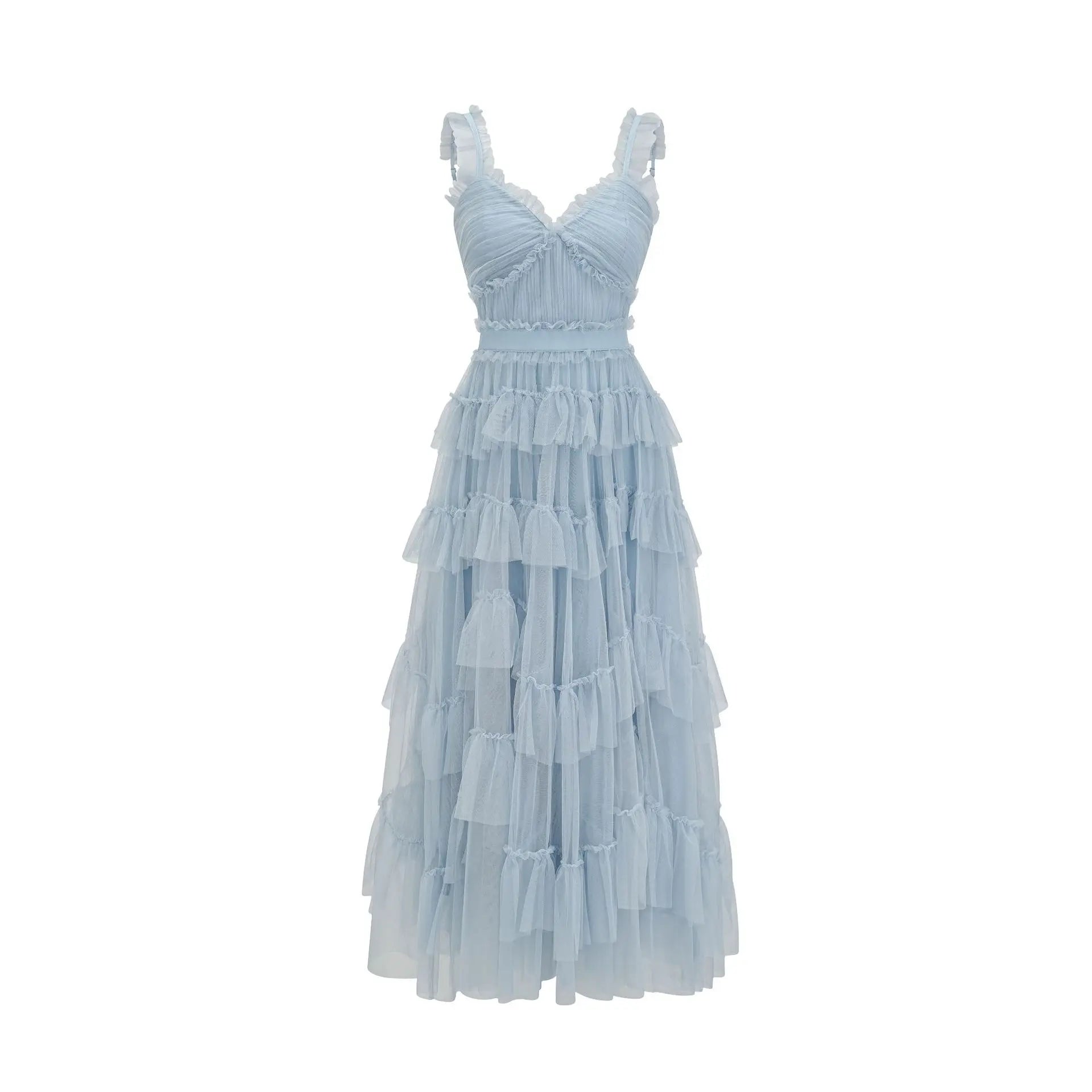 Whispered Romance Tulle Maxi