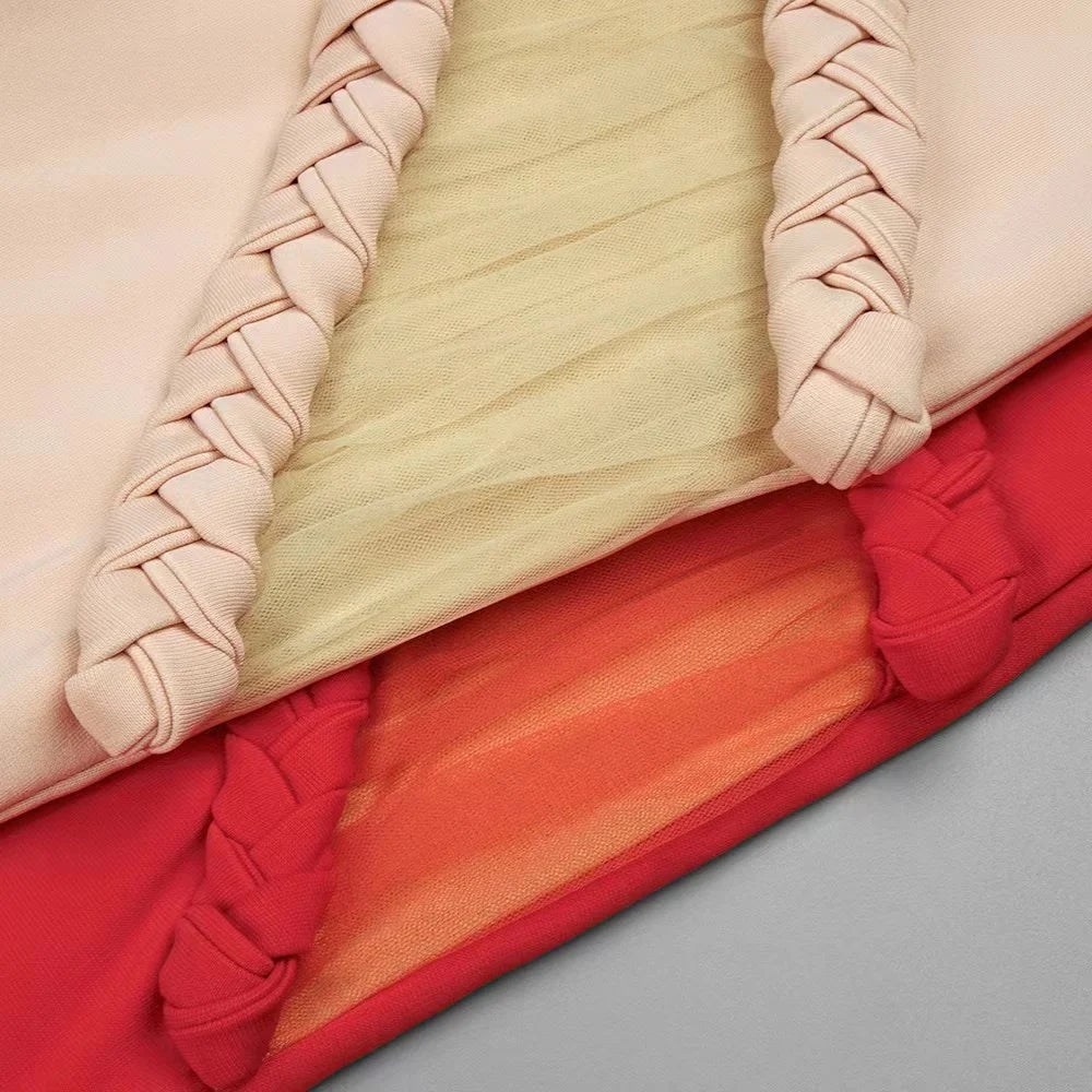Scarlet Illusion Sculpt Gown