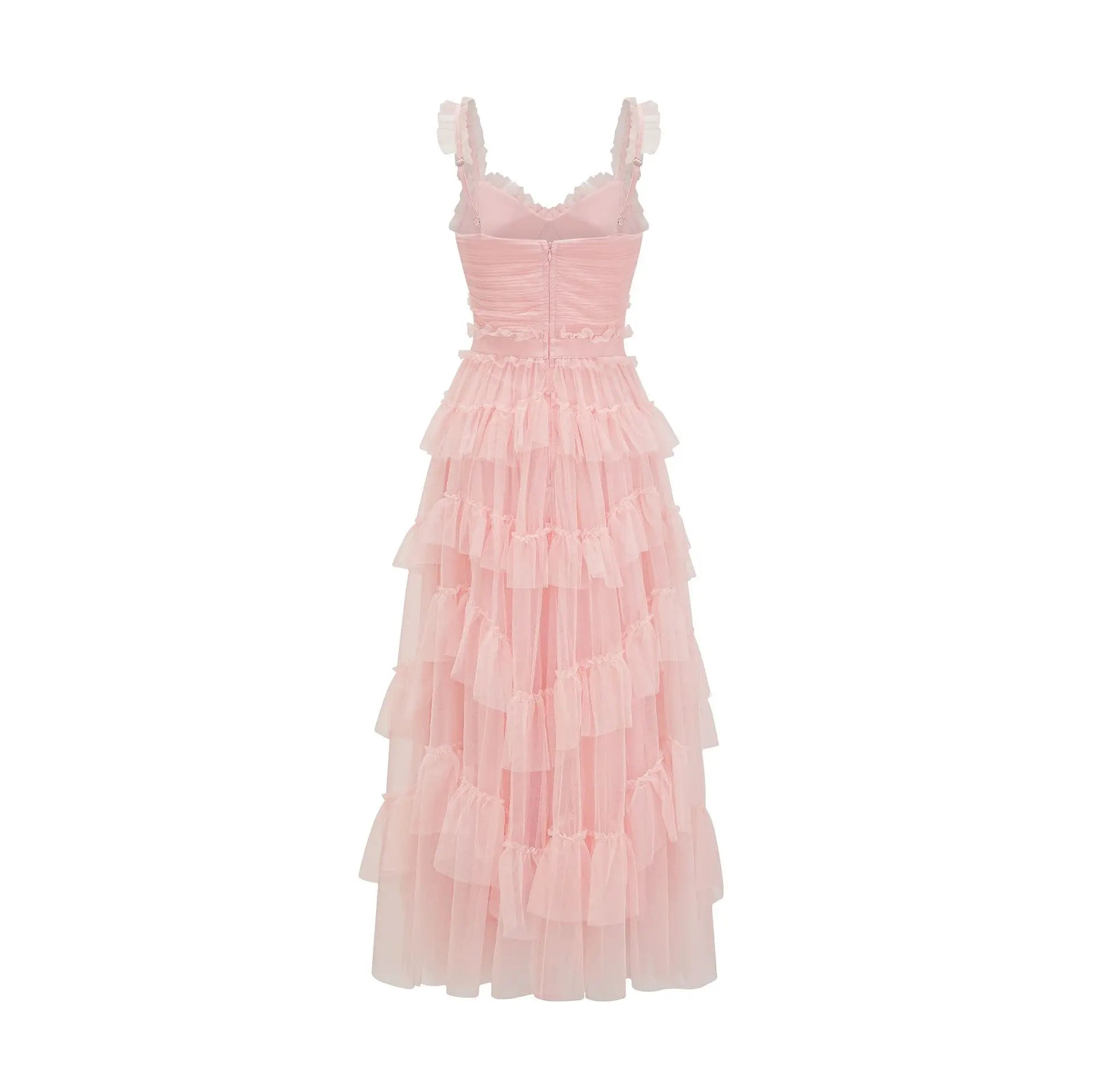Whispered Romance Tulle Maxi