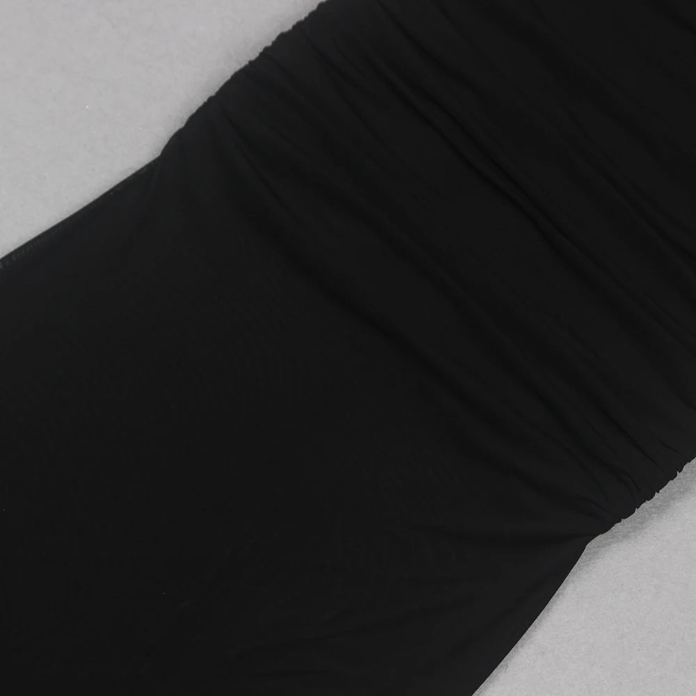 Black Floral Halter Maxi Dress