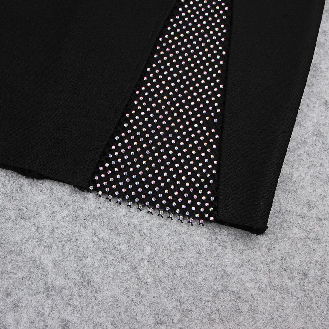 Mesh Bandage Mini Dress