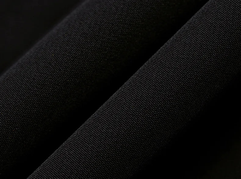 Elegant Black Lace Sleeve Blazer Dress