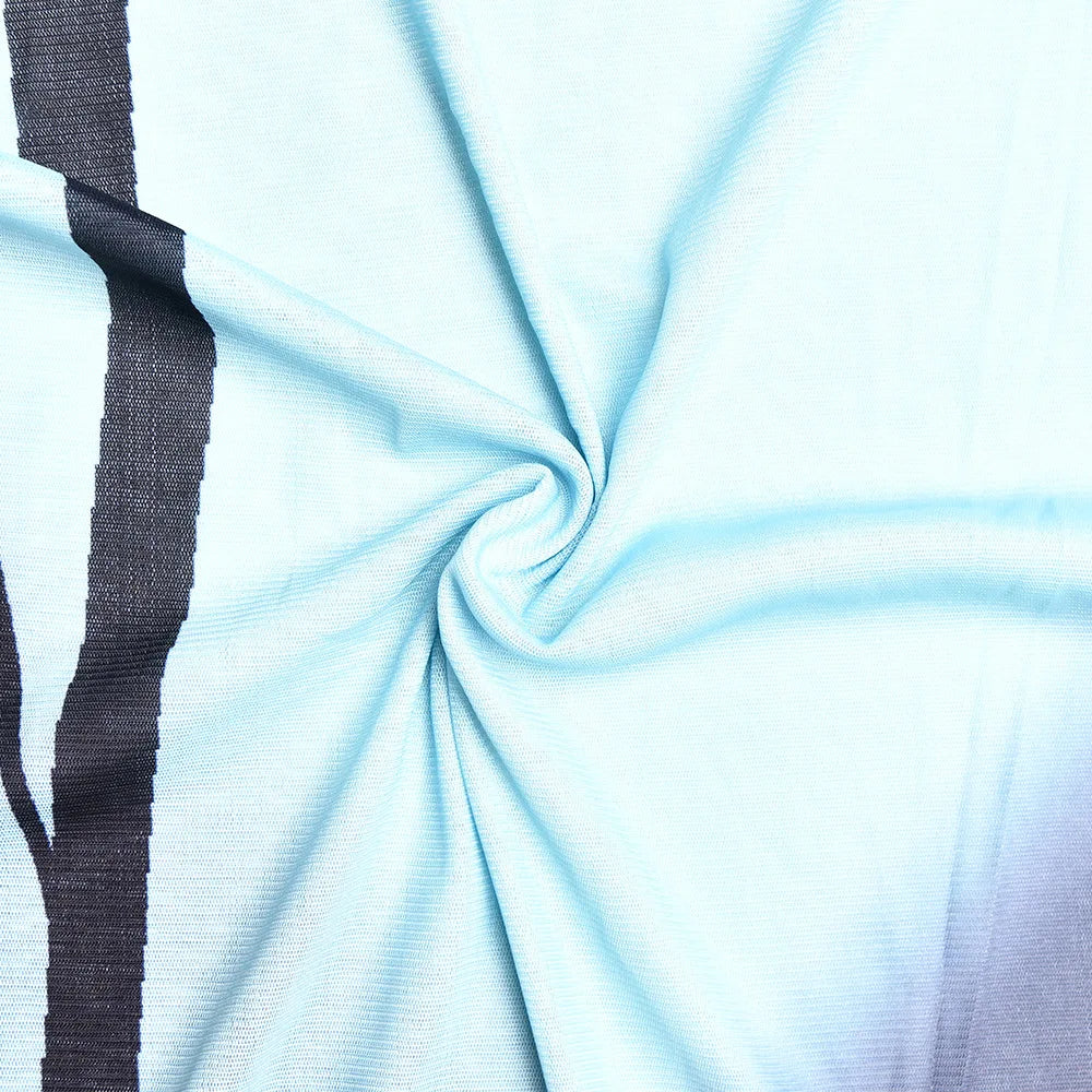 Sheer Long Sleeve Bodycon Evening Dress