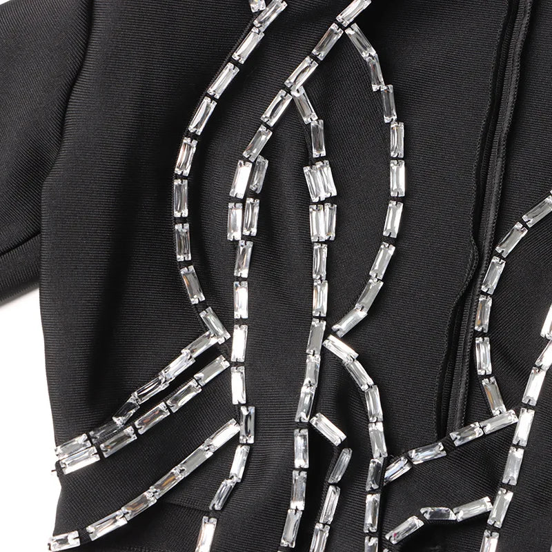 Sexy Long-Sleeve Bodycon Dress for Nightlife & Statement Events