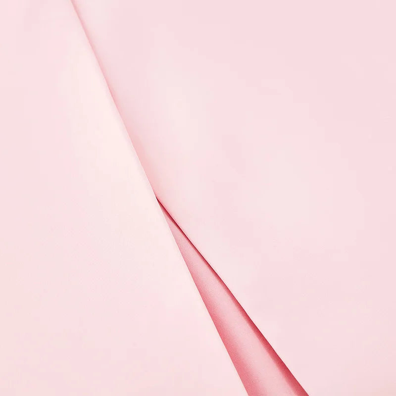 Pink Strapless Maxi Dress | Beaded Heart Bodice, Fitted Satin Gown with Slit