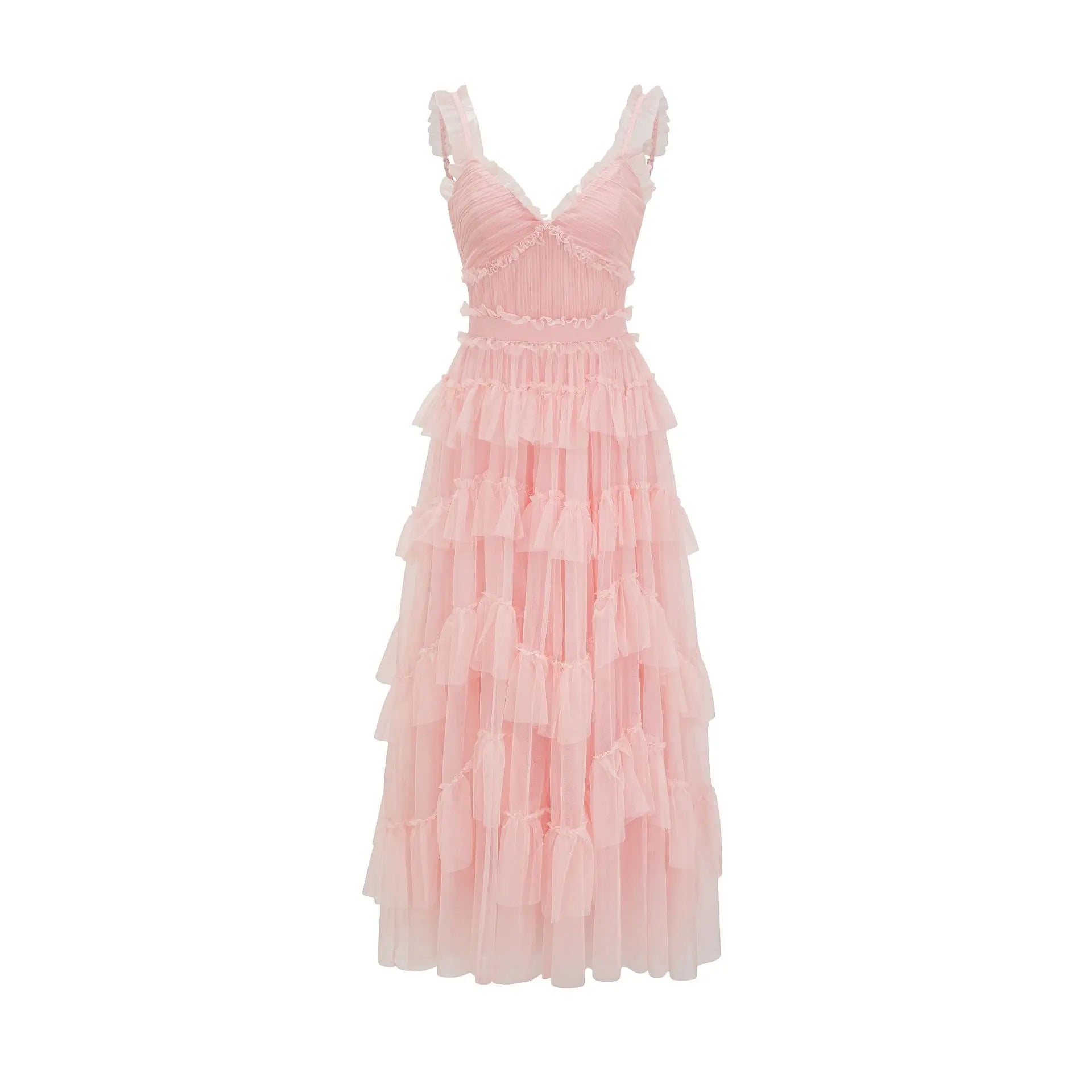 Whispered Romance Tulle Maxi
