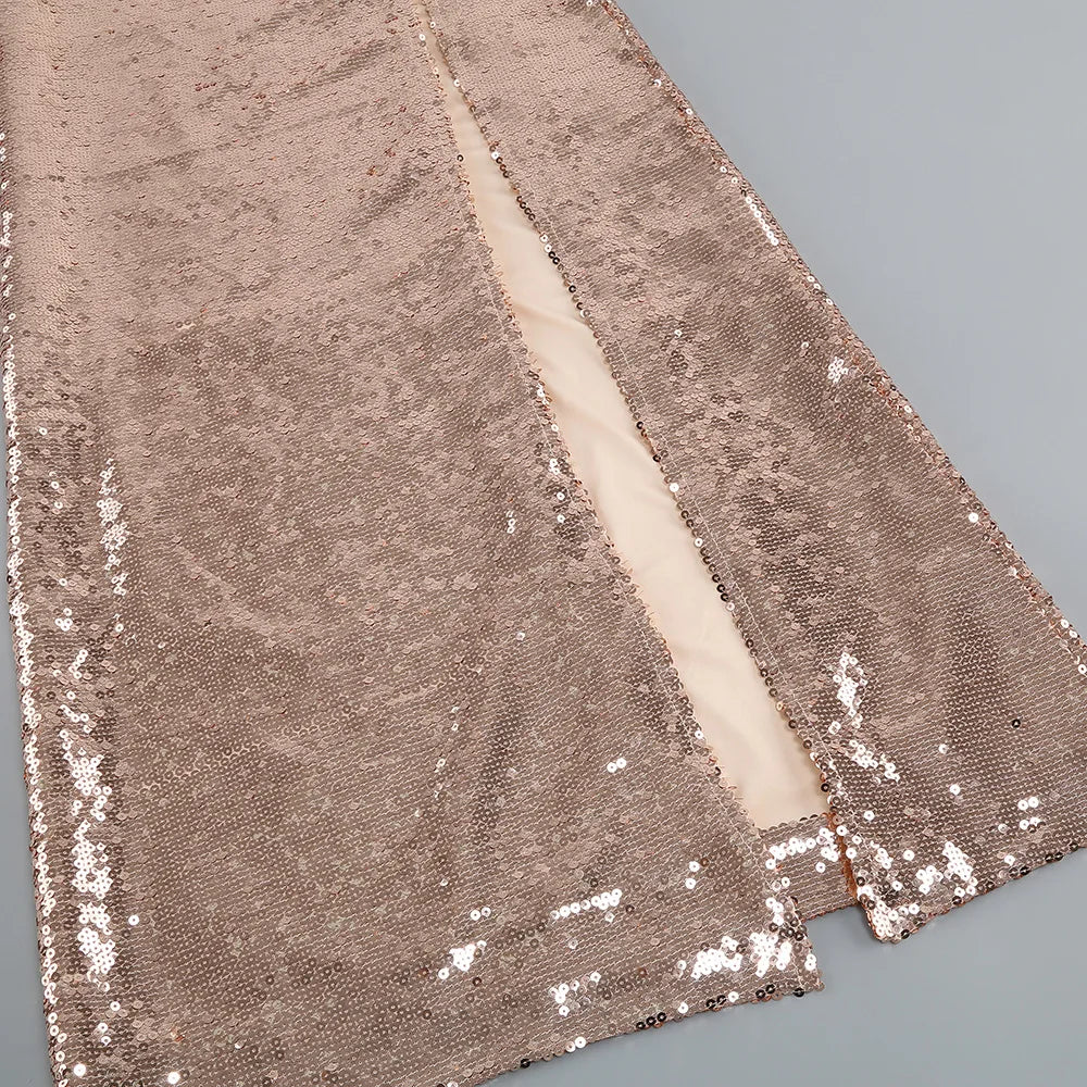 Luxury Sequin Two-Piece Set