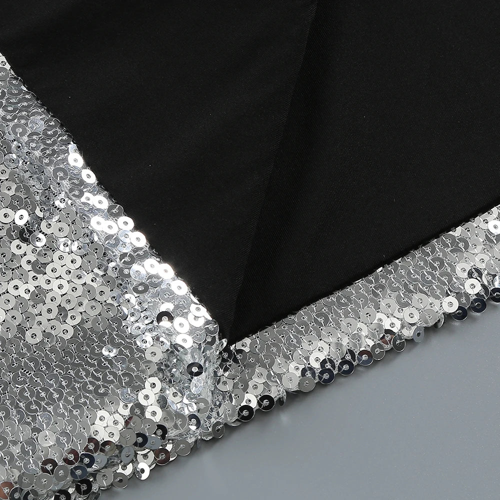 Luxury Sequin Two-Piece Set