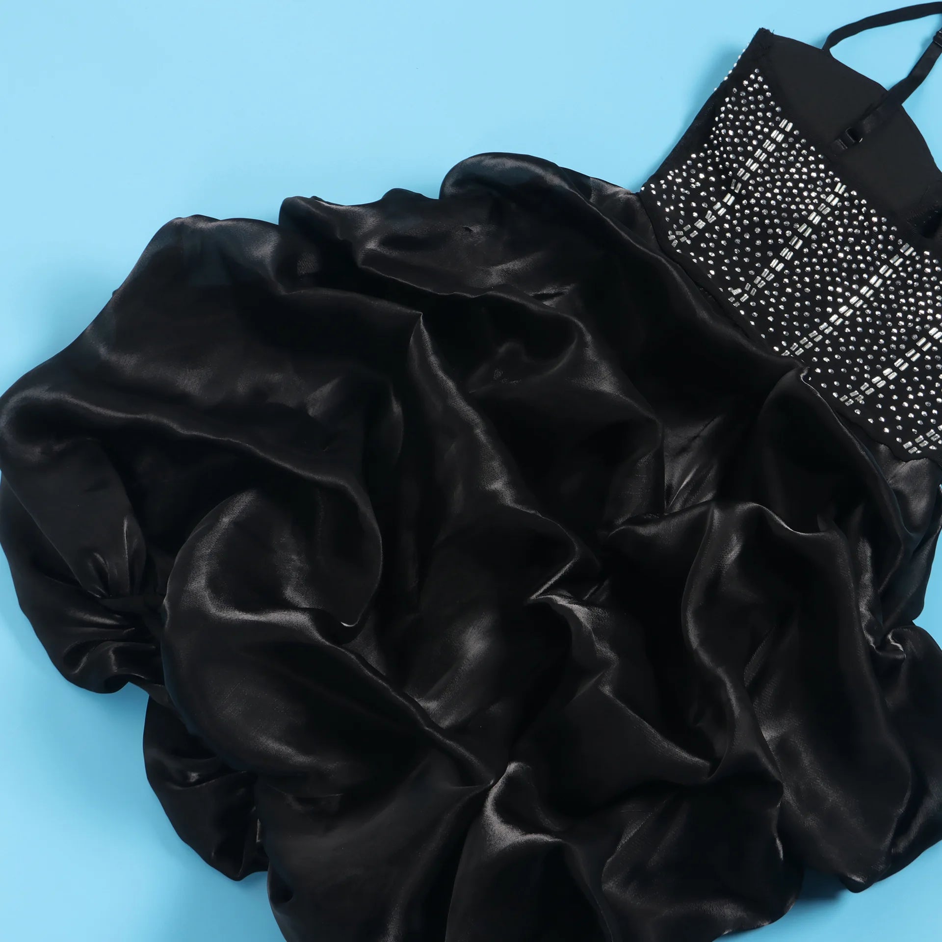 Ruffle Corset Mini Dress