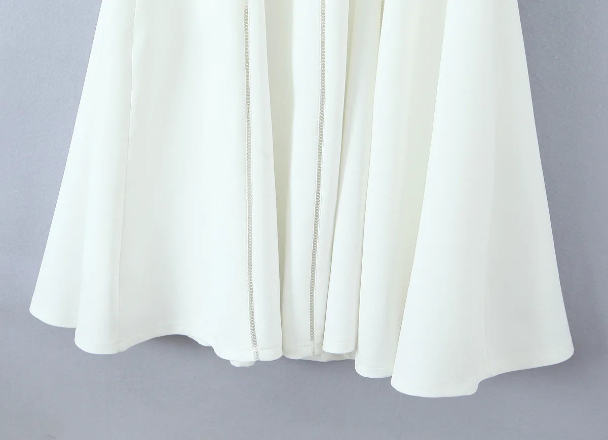 Retro Halter Backless Mini Dress