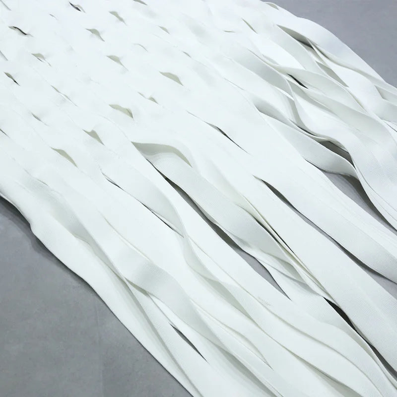 Sculpted Fringe Statement Maxi