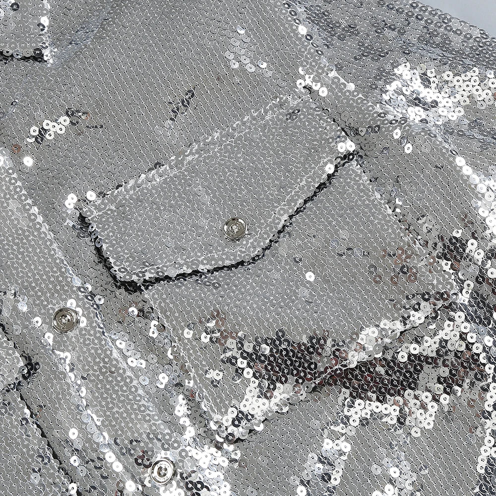 Luxury Sequin Two-Piece Set