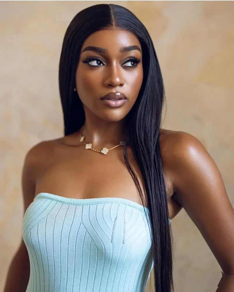 Strapless Ribbed Knit Maxi Dress