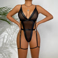 Sheer Sculpt Strap Bodysuit Set
