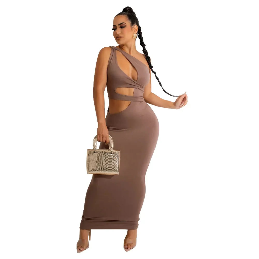 Sculpt Curve Cut-Out Maxi Dress