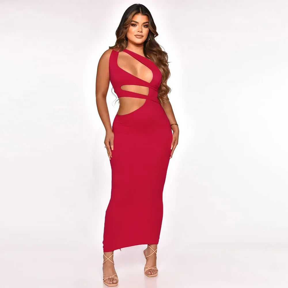 Sculpt Curve Cut-Out Maxi Dress