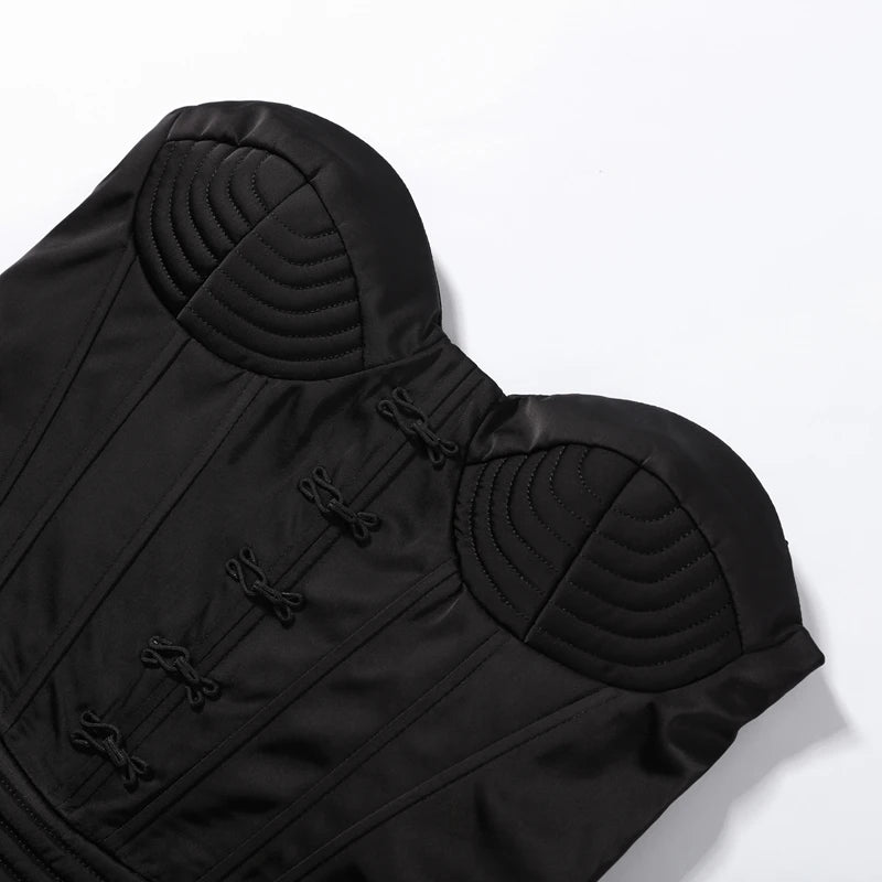 Pointelle Bow Crop