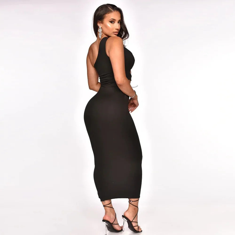 Sculpt Curve Cut-Out Maxi Dress