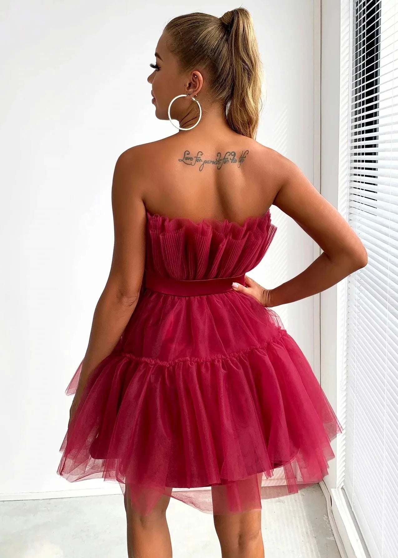 Tulle Princess Mini Dress