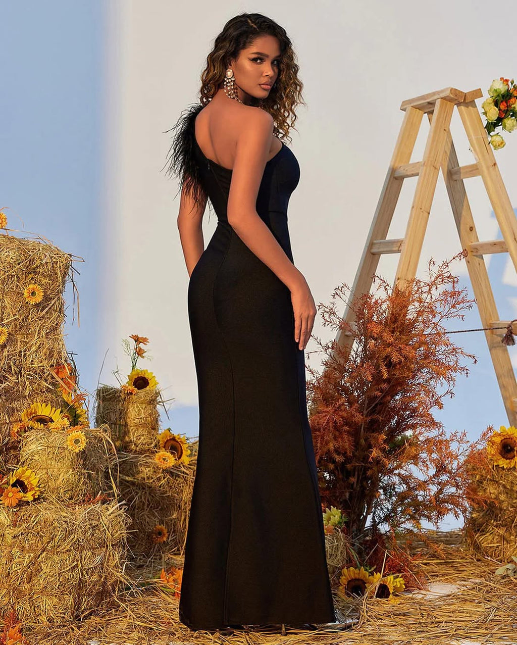 Elegant Bandage Gown for Formal & Statement Events