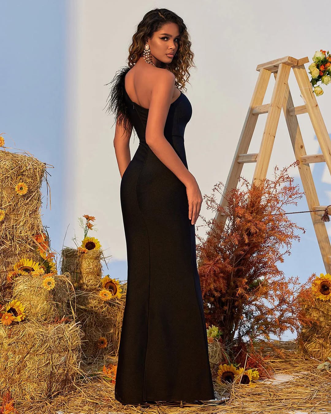 Elegant Bandage Gown for Formal & Statement Events