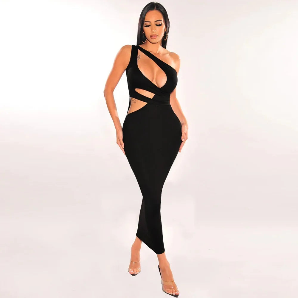 Sculpt Curve Cut-Out Maxi Dress
